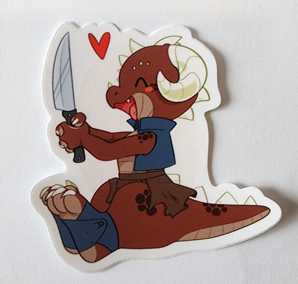 Kobold with a KNIFE!